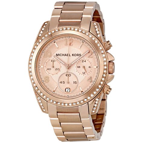 michael kors damenuhr edelstahlband rosè|michael kors ladies watches.